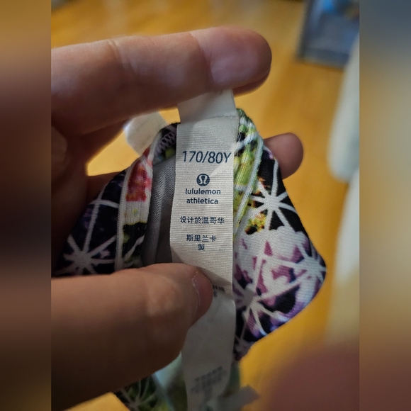 Lululemon paradise grid very green multi cool racerback CRB tank top - Picture 4 of 4